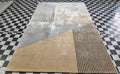 Modern Hand Tufted Wool & Viscose Carpet – Rectangular Area Rug