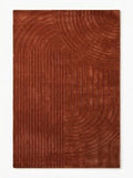 Modern Hand Tufted Wool Carpet – Rectangular Cut Pile Area Rug