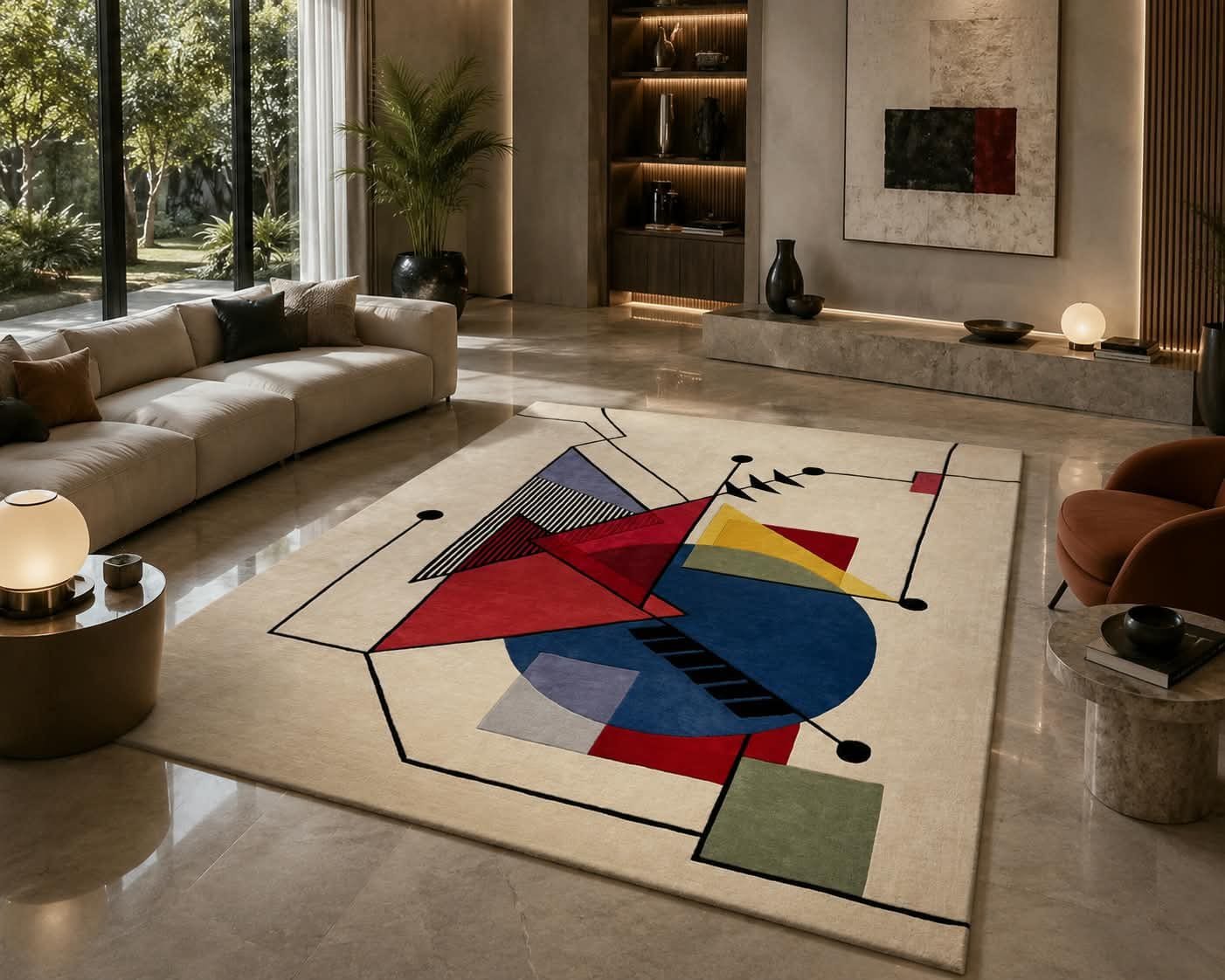 Hand-Tufted Rug - Image 3