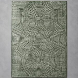 Hand Tufted Dream Art Silk Rug